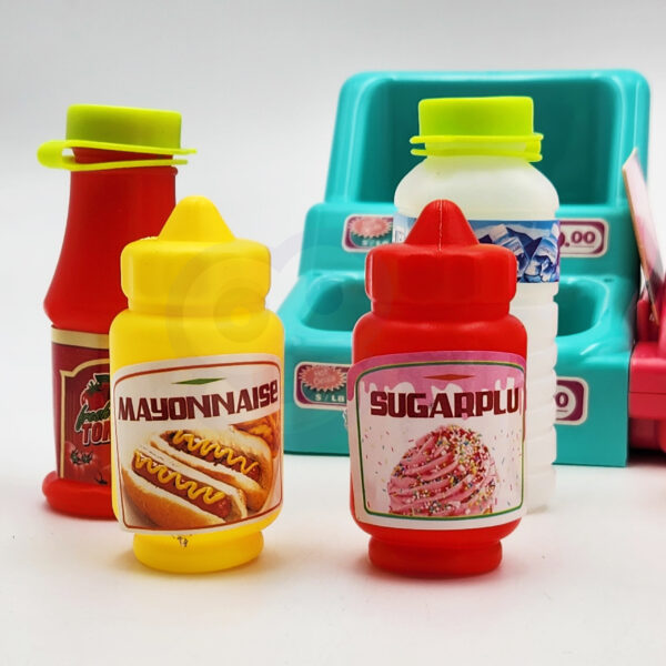 WOOPIE Kasa Sklepowa z Półką i Akcesoriami Różowa - 011