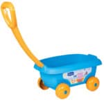 Zestaw do piasku z wózkiem Świnka Peppa zabawki plażowe - Smoby - 002