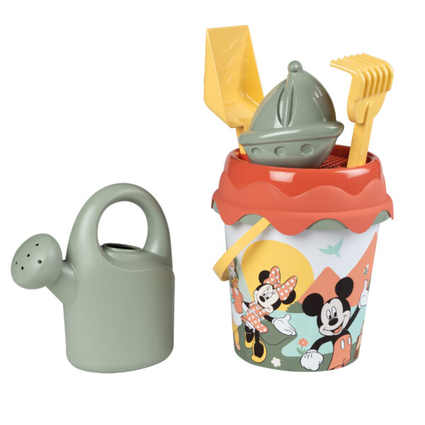 SMOBY GREEN Wiaderko z Akcesoriami do Piasku i Konewką z Bioplastiku - 001