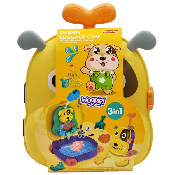 WOOPIE Zestaw do Piasku 3w1 Walizka Piesek + Zabawka Wodna - 3 szt. - 003