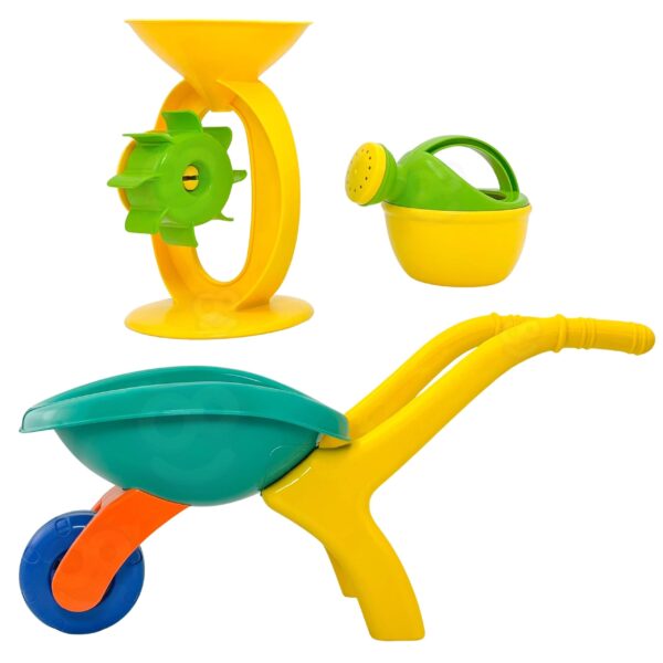 WOOPIE Taczka Ogrodowa Zestaw do Piasku 10 el. - 002