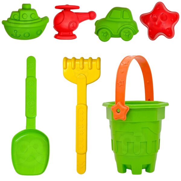 WOOPIE Taczka Ogrodowa Zestaw do Piasku 10 el. - 003