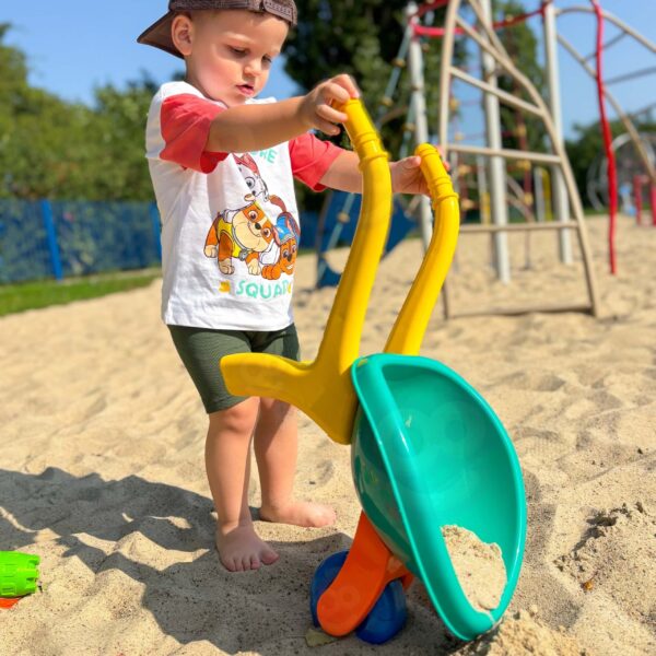 WOOPIE Taczka Ogrodowa Zestaw do Piasku 10 el. - 007