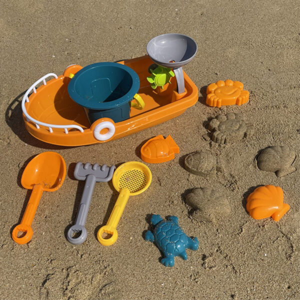 WOOPIE Statek z Akcesoriami Do Zabawy w Piasku i Wodzie - 002