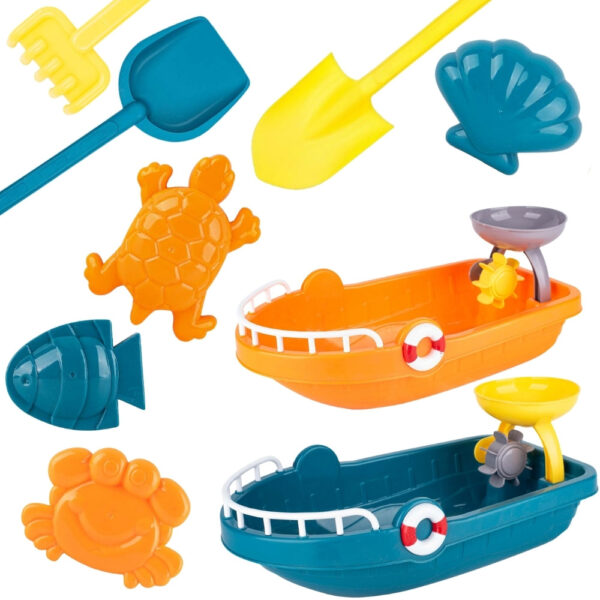 WOOPIE Statek z Akcesoriami Do Zabawy w Piasku i Wodzie - 005