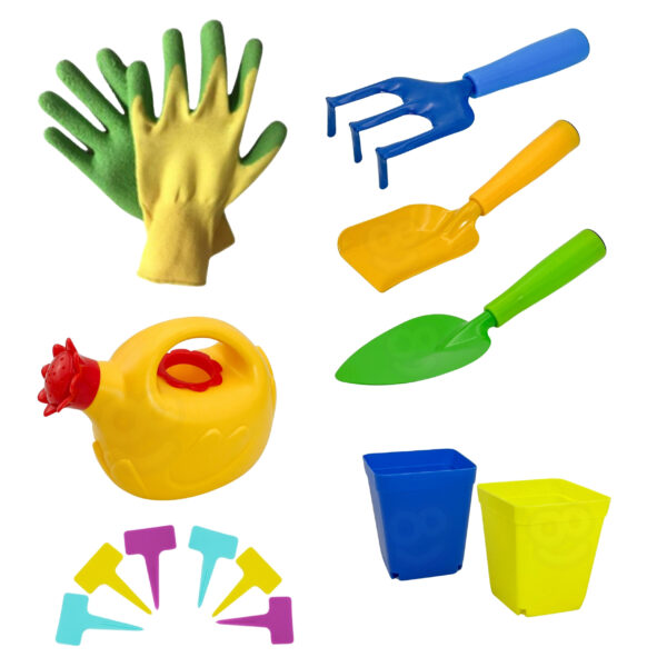 WOOPIE Zestaw Małego Ogrodnika 15el. Dinozaury - 006