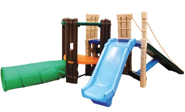 Little Tikes Plac Zabaw Przeplotnia ze Zjeżdżalnią - 001