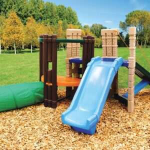 Little Tikes Plac Zabaw Przeplotnia ze Zjeżdżalnią - 002