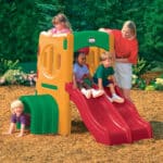 Małpi gaj z podwójną zjeżdżalnią Little Tikes - 002