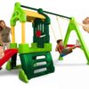 Little Tikes Plac Zabaw Clubhouse Zjeżdżalnia Huśtawka - 001