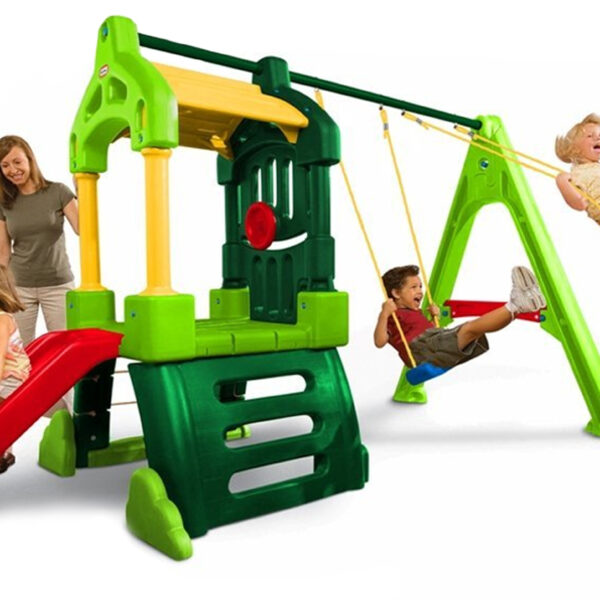 Little Tikes Plac Zabaw Clubhouse Zjeżdżalnia Huśtawka - 001 Little Tikes Plac Zabaw Clubhouse Zjeżdżalnia Huśtawka - 001