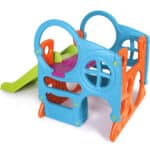 FEBER Duży Plac Zabaw Activity Center Zjeżdżalnia 100 cm Ścianka Wspinaczkowa Kształty - 005