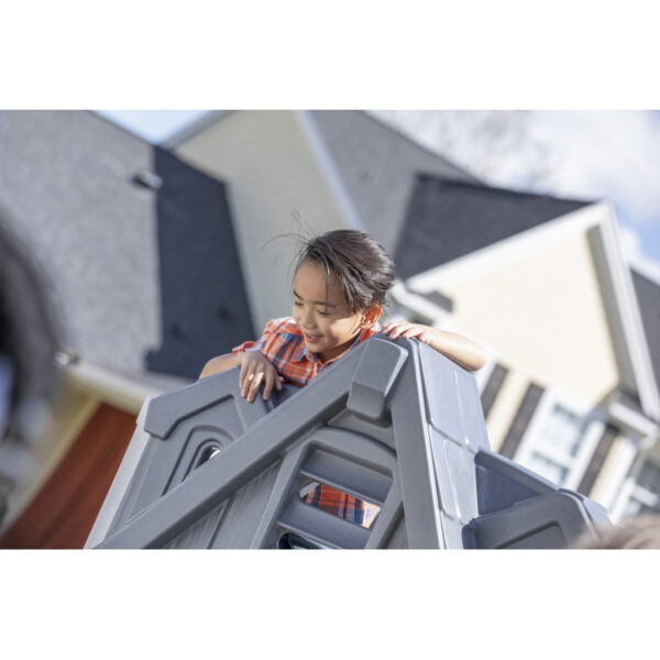 STEP 2 Domek Zamek Plac Zabaw Zjeżdżalnia dla Dzieci 2w1 - 011