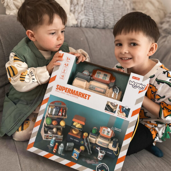 WOOPIE Sklep Supermarket Kasa Fiskalna 42 el. - 002