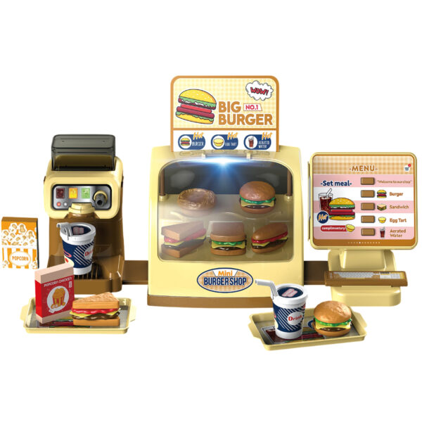 WOOPIE Sklep Restauracja Fast Food Mini Burger Shop "BIG BURGER" - 001 WOOPIE Sklep Restauracja Fast Food Mini Burger Shop "BIG BURGER" - 001