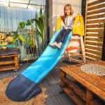 FEBER Duża Zjeżdżalnia Ogrodowa Casual Ślizg wodny 190 cm - 003