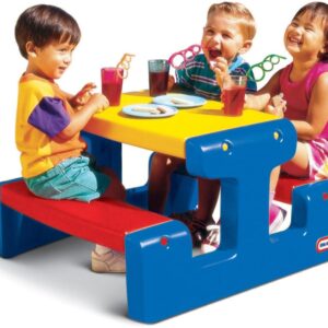 Little tikes Ogromny stół piknikowy Stolik niebieski - 003
