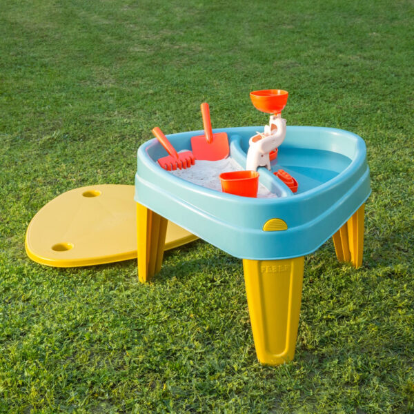 FEBER Stolik Wodny z Przykrywą CASUAL 4w1 Piaskownica Biurko Stolik Piknikowy Akc. - 004