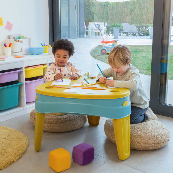 FEBER Stolik Wodny z Przykrywą CASUAL 4w1 Piaskownica Biurko Stolik Piknikowy Akc. - 005