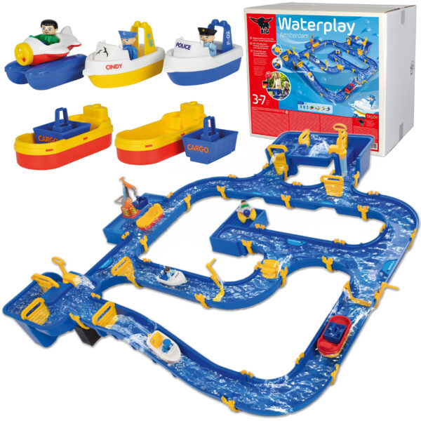 BIG Wielki Port Wodny Amsterdam Waterplay Łódki - 001