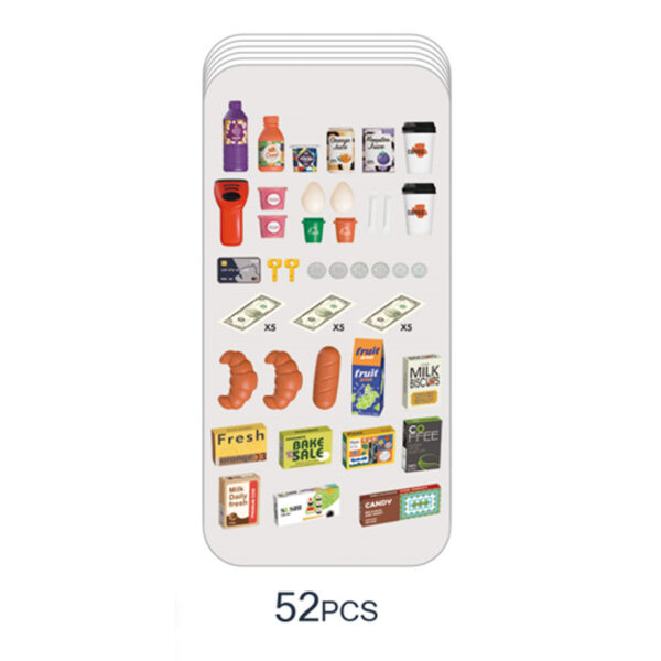 WOOPIE Interaktywny  Super Market dla Dzieci Akcesoria - 005