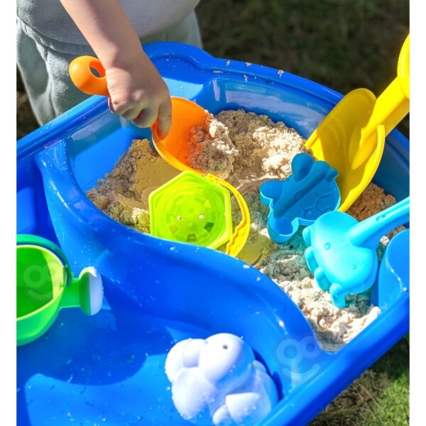 WOOPIE Stolik Wodny 2w1 Piaskownica 9 akc. - 003