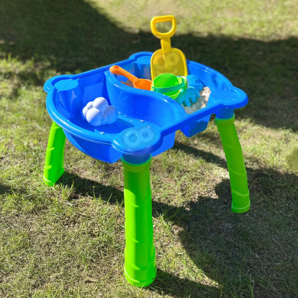 WOOPIE Stolik Wodny 2w1 Piaskownica 9 akc. - 005