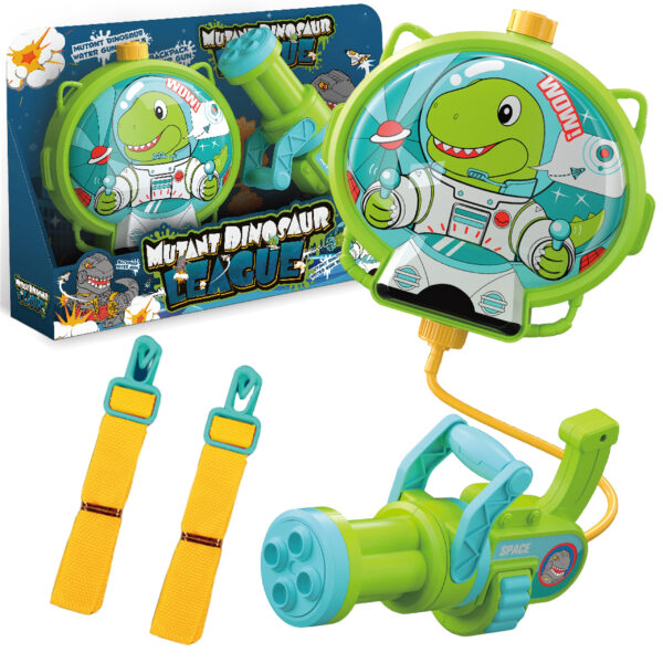 WOOPIE Pistolet na Wodę z Plecakiem Dino - 001 WOOPIE Pistolet na Wodę z Plecakiem Dino - 001