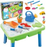 WOOPIE Stolik Wodny 2w1 Piaskownica 13 Akc. - 001