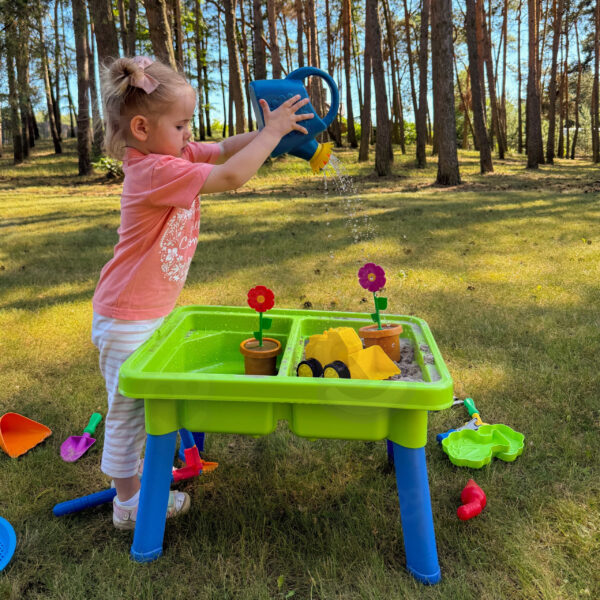 WOOPIE Stolik Wodny 2w1 Piaskownica 13 Akc. - 003