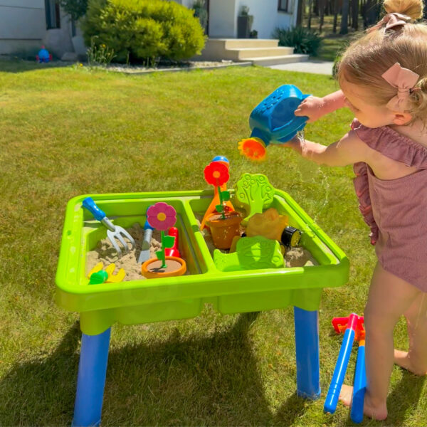 WOOPIE Stolik Wodny 2w1 Piaskownica 13 Akc. - 005