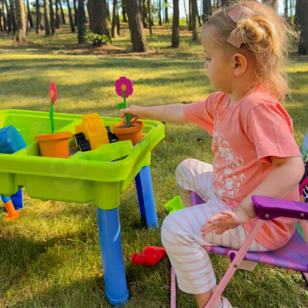 WOOPIE Stolik Wodny 2w1 Piaskownica 13 Akc. - 007