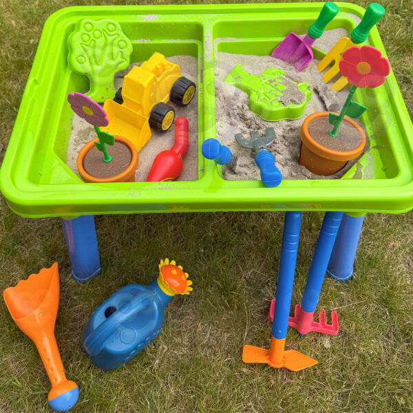 WOOPIE Stolik Wodny 2w1 Piaskownica 13 Akc. - 013