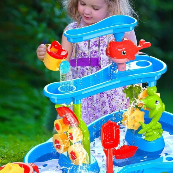 WOOPIE Stolik Wodny XL Zabawa Wodą i Piaskiem 37 el. - 003