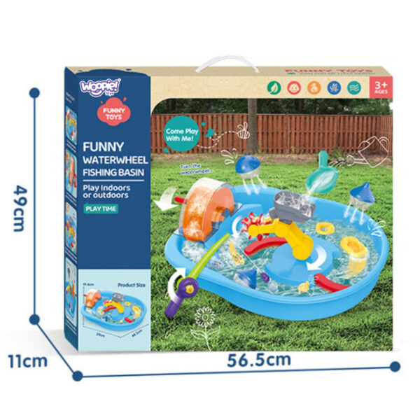WOOPIE Tor Wodny 2w1 Gra Łowienie Rybek 14el. - 004