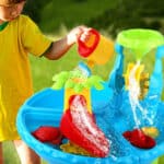 WOOPIE Stolik Wodny 2w1 Piaskownica z Krzesełkiem Aquapark z Delfinem - 002