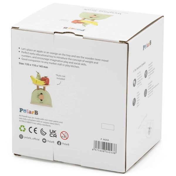 PolarB Drewniana Waga Kuchenna - 012