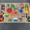 MASTERKIDZ Drewniany Stół Edukacyjny + AKCESORIA STEM WALL - 005