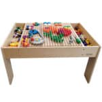 MASTERKIDZ Drewniany Stół Edukacyjny + AKCESORIA STEM WALL - 006