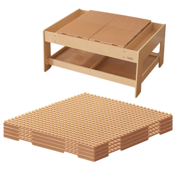 MASTERKIDZ Zestaw 4 Nakładek Na Panel Do Budowania Z Małych Klocków - 001