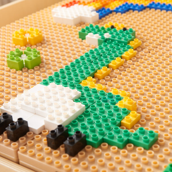 MASTERKIDZ Zestaw 4 Nakładek Na Panel Do Budowania Z Małych Klocków - 004