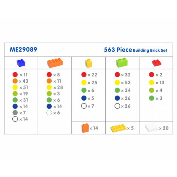 MASTERKIDZ Zestaw Klocków Konstrukcyjnych STEM 563 el. - 006