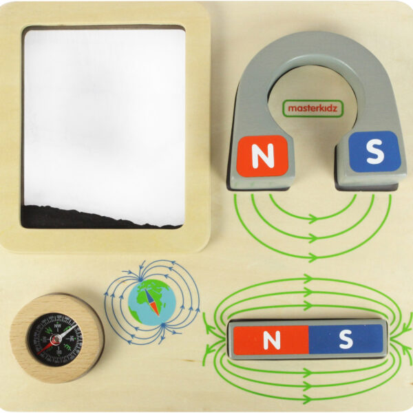 MASTERKIDZ Zabawa Magnetyczna Tablica Edukacyjna Kompas Montessori - 001