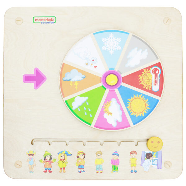 MASTERKIDZ Tablica Edukacyjna Pogoda - 001