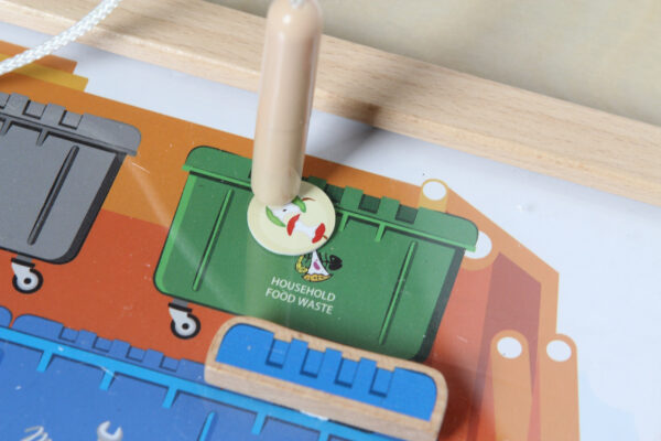 MASTERKIDZ Tablica Edukacyjna Segregacja Odpadów Montessori - 003