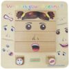 MASTERKIDZ Nauka Emocji Gra Drewniana Montessori - 001