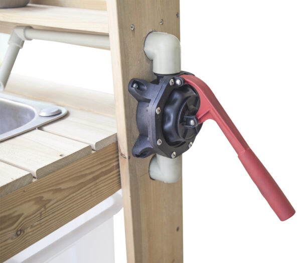 CLASSIC WORLD EDU Duży Drewniany Zlew Kuchnia Prawdziwa Woda - 003