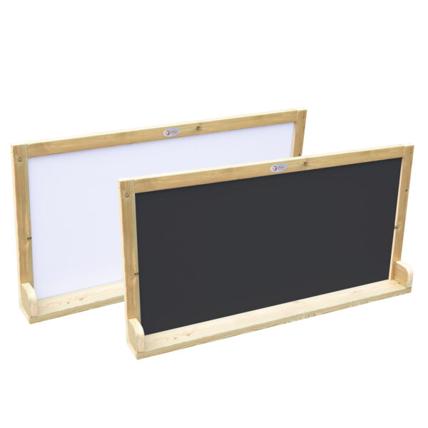 CLASSIC WORLD EDU Drewniana Tablica Dwustronna Kredowa- Magnetyczna Edukacyjna - 001