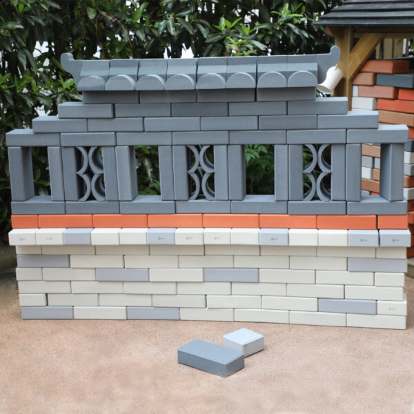 CLASSIC WORLD EDU Mega Klocki Konstrukcyjne Cegiełki EVA Miękkie do Budowania 90 el. - 004