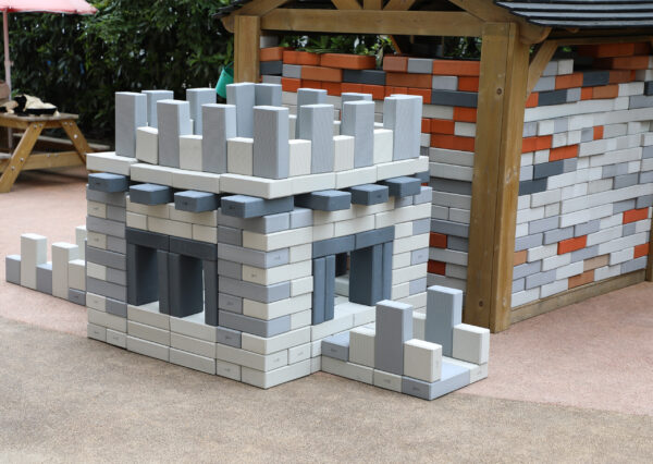 CLASSIC WORLD EDU Mega Klocki Konstrukcyjne Cegiełki EVA Miękkie do Budowania 90 el. - 005